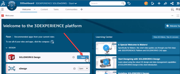 How to Install SOLIDWORKS for Makers | A Step-by-Step Guide 13 Opening SOLIDWORKS for Makers
