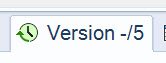File version increase icon