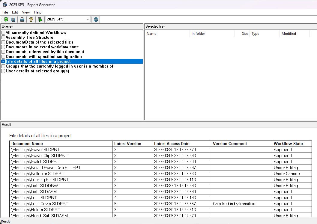 How to Use the Report Generator in SOLIDWORKS PDM Professional 1 How to Use the Report Generator in SOLIDWORKS PDM Professional