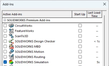 Understanding the SOLIDWORKS Simulation Add-In 1 SOLIDWORKS Simulation Add-In