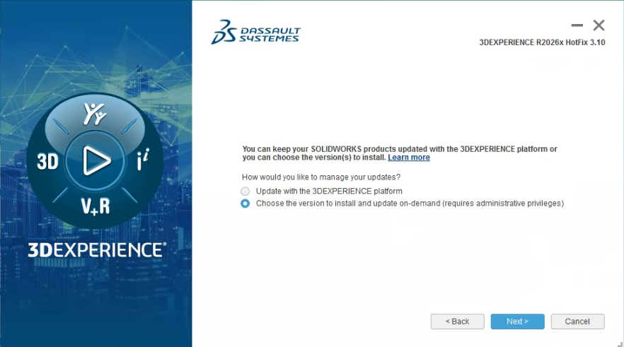 How to Install Multiple Versions of 3DEXPERIENCE SOLIDWORKS Design 1 SOLIDWORKS Design Multiple Versions