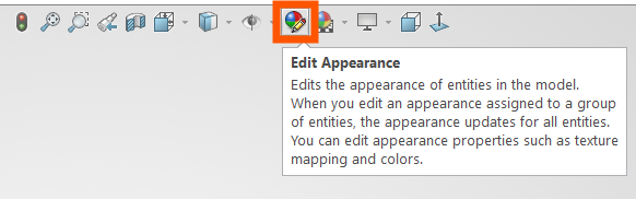 How to Create a Custom Appearance in SOLIDWORKS 7 Editing an appearance in SOLIDWORKS
