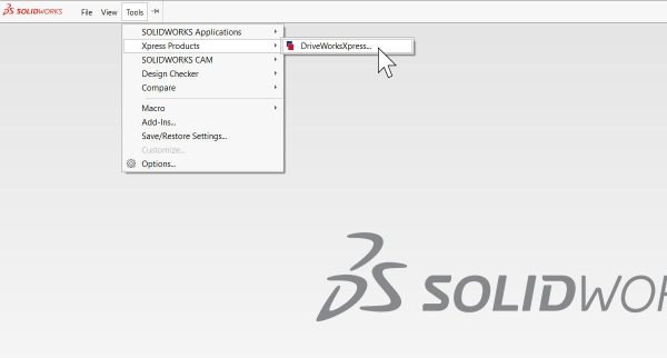 Accessing DriveWorksXpress