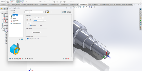 SolidCAM Turning