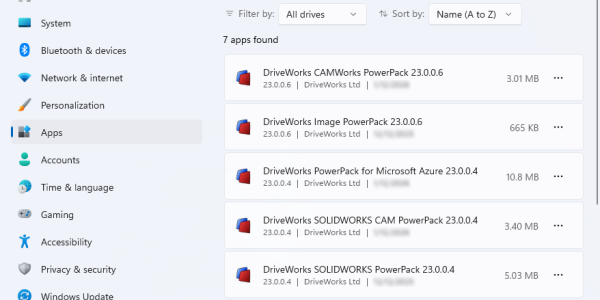DriveWorks PowerPacks