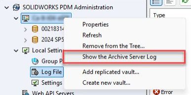 PDM Archive Log - Picture1